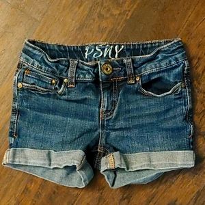 Girls denim shorts